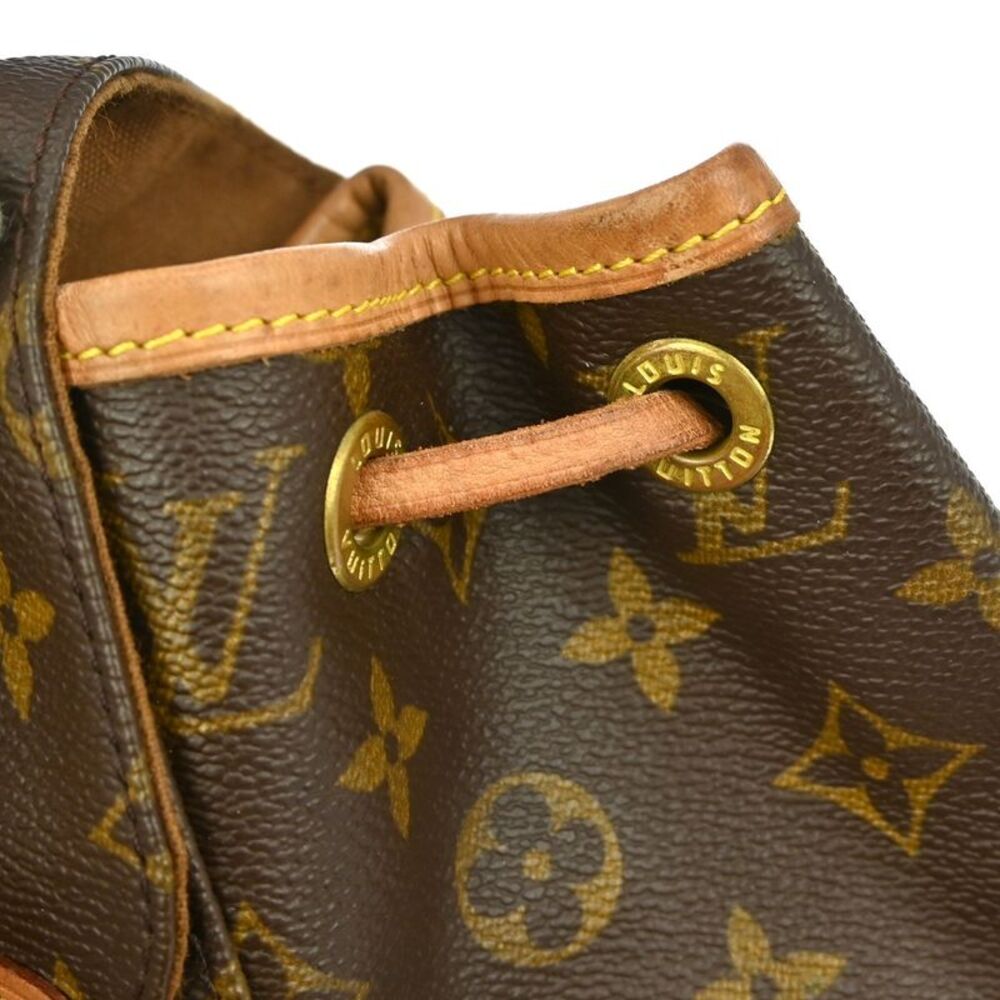 Louis Vuitton Montsouris Backpack Monogram Canvas Brown Canvas Backpack Bag - Picture 12 of 16
